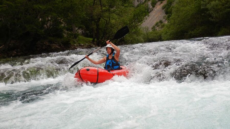 Kaštel Žegarski: Zrmanja River Packrafting - The guiding style that helps first-timers feel capable