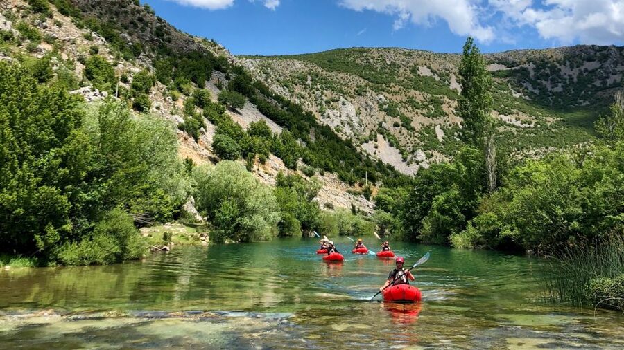 Kaštel Žegarski: Zrmanja River Packrafting - Fitness level and timing: 11 km sounds easy, but be realistic