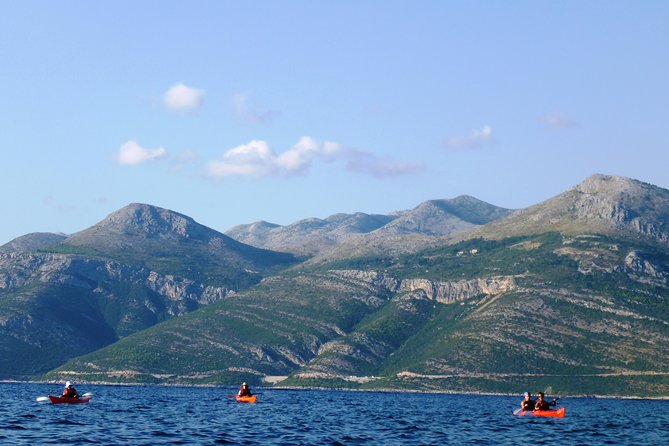 Kayak and Bike Tour to Sipan island from Lopud - The second paddle back to Lopud: switching modes and finishing strong