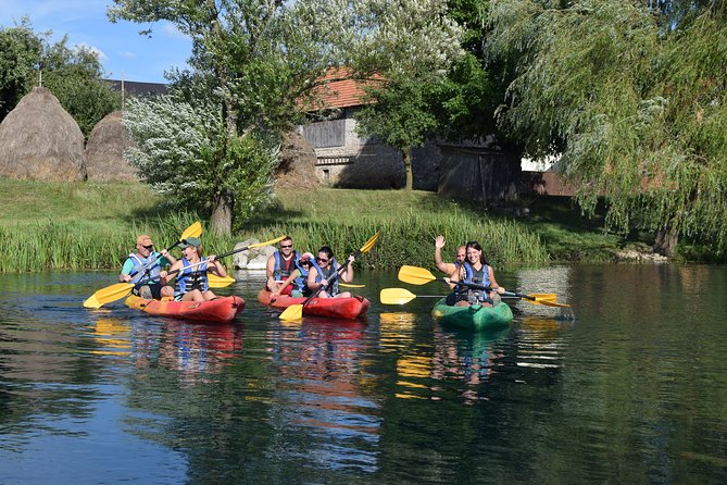 Kayak on the Gacka River - The downstream route: using the map and instructions like a pro
