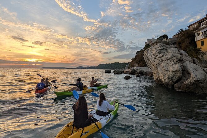 Kayak Sunset Tour In Split - Getting Out Of Split, Into Calmer Water (Pickup and First Paddle)