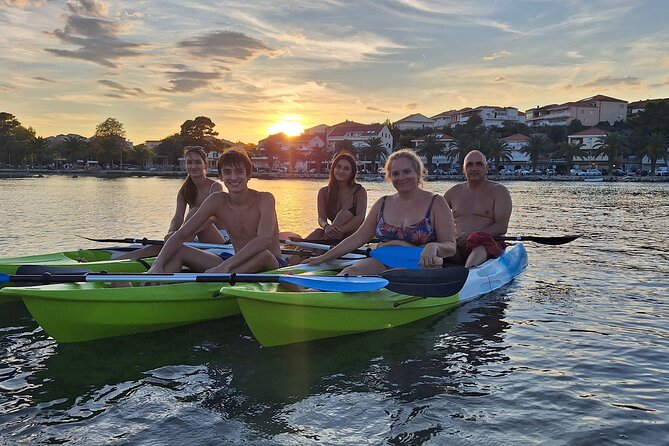 Kayak Sunset Tour In Split - Swimming, Walking, and Optional Cliff Jumping