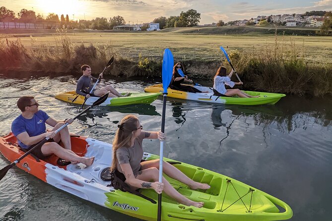 Kayak Sunset Tour In Split - Stobreč Route: River Glide, Calm Bay, and Coastline Views
