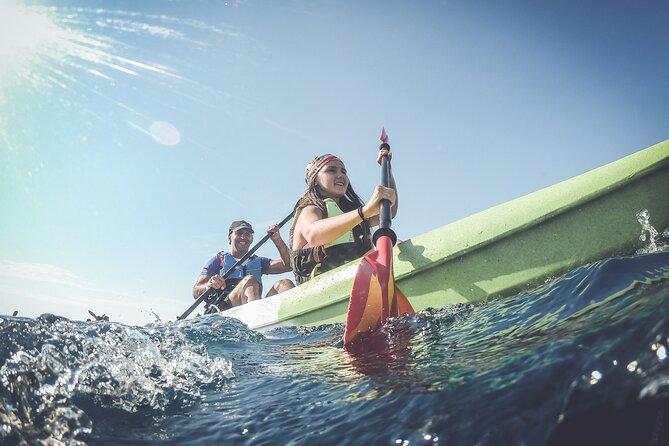 Kayak tour in Pula to Valley of Tears/free drinks+photos included - Gear setup: neoprene, snorkeling kit, and the dry bag advantage