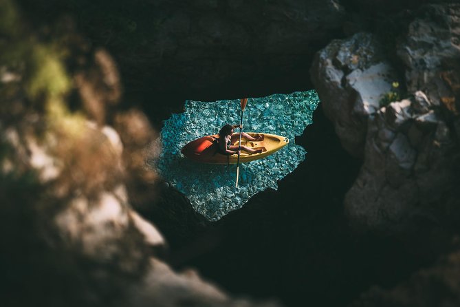 Kayak tour with cave experience - GoPro photos and videos, and how to avoid disappointment