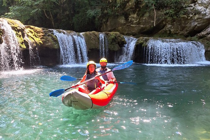 Kayaking Adventure on Mreznica River close to Plitvice Lakes - Two-person inflatable kayaks: why this style works