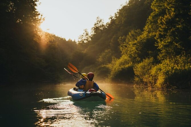 Kayaking Mreznica Waterfalls close to Plitvice Lakes - Entering the Day at Plitvice Outdoor in Primišlje