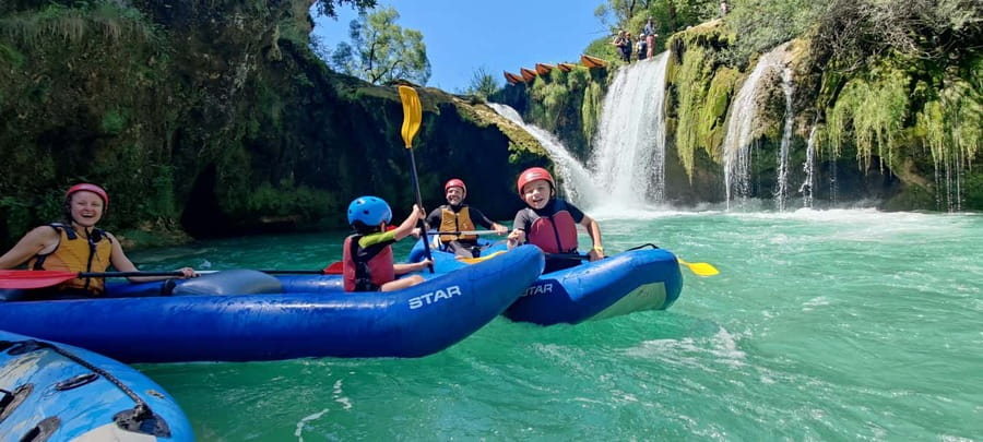 Kayaking Mreznica Waterfalls in Natural Monument - The 4-Hour Flow: Base camp, canyon kayaking, and waterfall rhythm