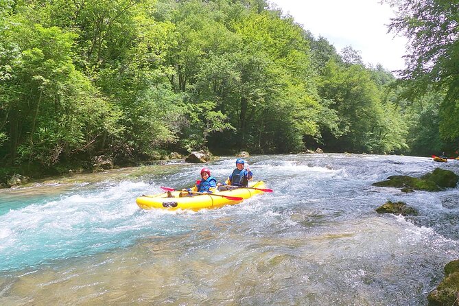 Kayaking on Upper Mreznica River - Slunj, Croatia - Gear, neoprene suits, and how to dress for this