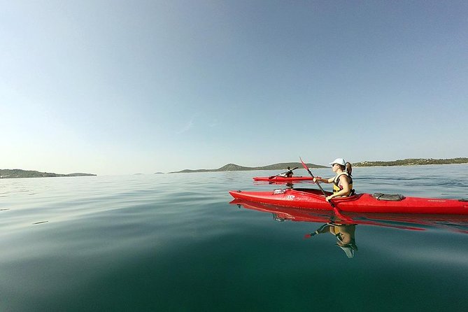 Kayaking to the island Prvić - Meeting at Ul. Blata in Vodice, then getting your paddle rhythm