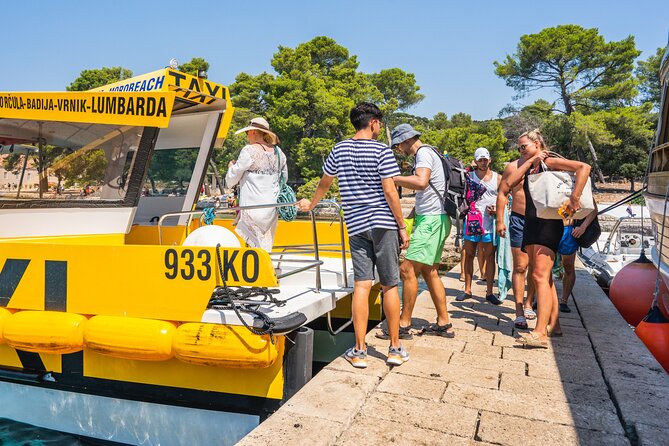 Korcula 3 Islands Tour - Badija - Vrnik - Stupe (shared tour) - Stupe Island: DJ and Saxophone Beach-Bar Energy, Plus Real Swim Time