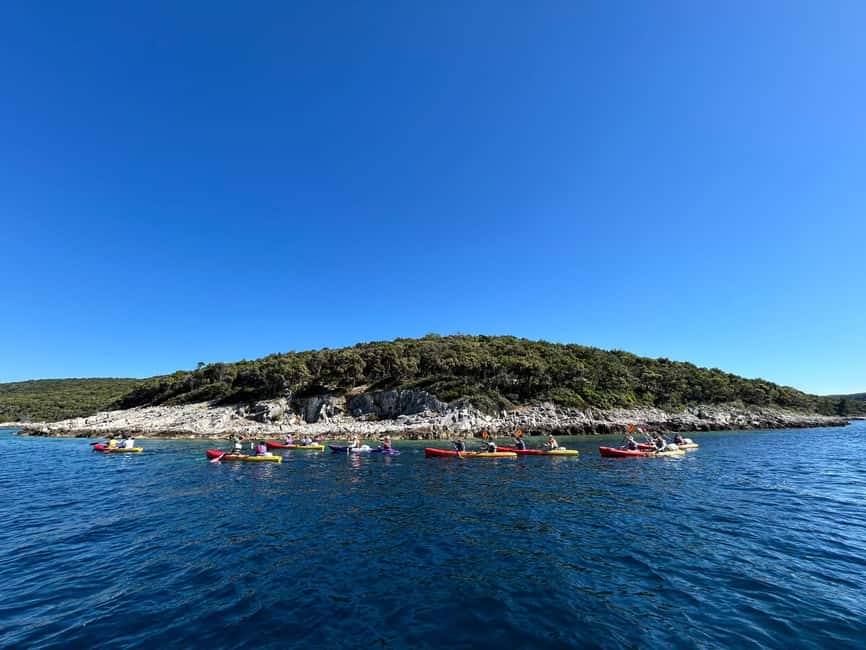 Korcula Archipelago Kayak Tour - What’s included for $82 per person: gear, snacks, and a guide