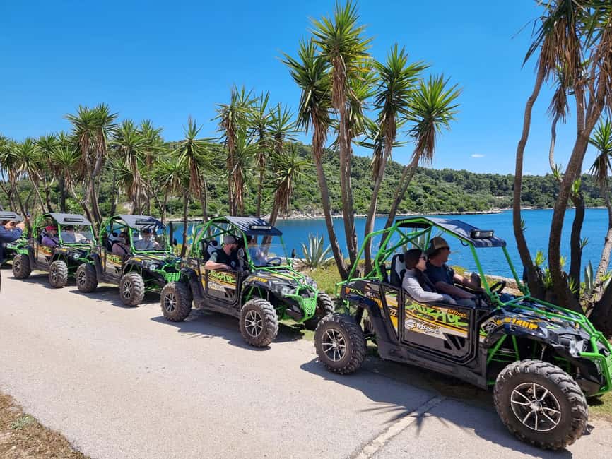 Korcula: Buggy Safari with Local Food and Wine Tasting - Driving days are weather days, so plan for wind and sun