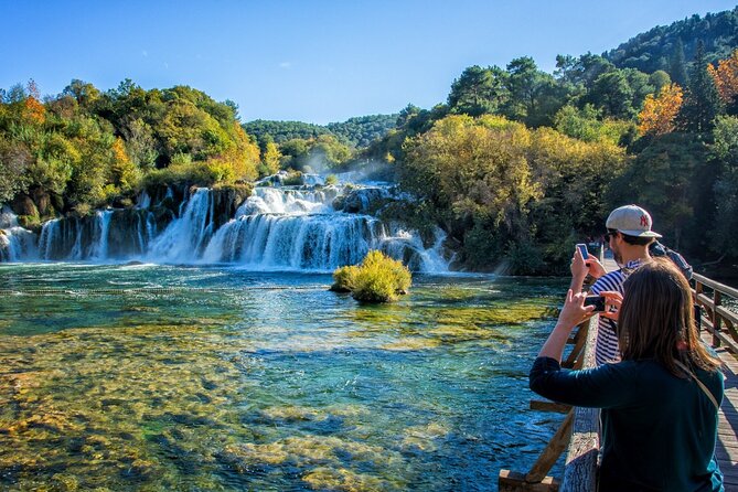 Krka Waterfalls & Skradin AFTERNOON Tour - TICKET INCLUDED - Between Water Stops: Views From a Small Traditional Boat