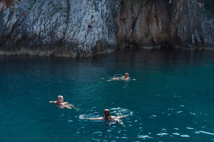 Lovran/Opatija: Swimming on Cres Island with Lunch - The Little Blue Cave: The Swim-Access Moment You’ll Remember
