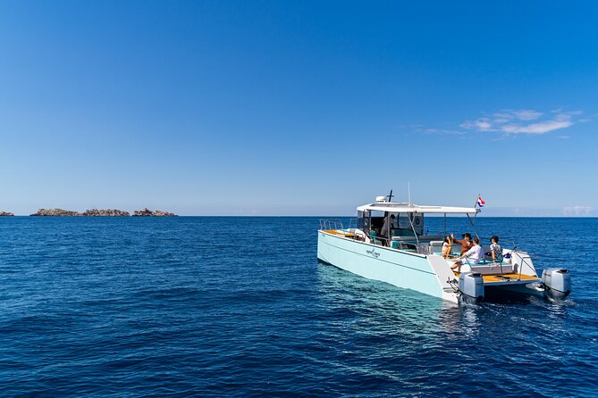 Luxury Blue Cave and Elaphiti Islands Small Group Tour - The Catamaran Comfort: Seats, Restroom, Drinks, and That Small-Group Feel