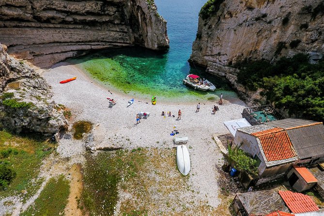 Luxury Blue Cave, Hvar and Vis Boat Tour from Split and Brac - Blue Cave entry: what to expect, and what costs extra