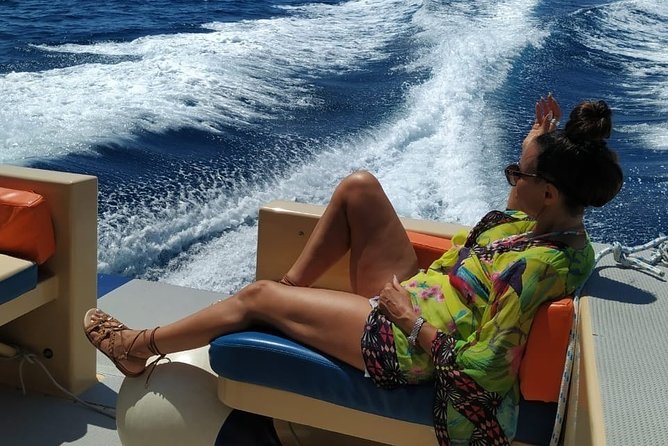 Luxury Blue Cave, Hvar and Vis Boat Tour from Split and Brac - Swimming and snorkeling at Budikovac: where the water time lives