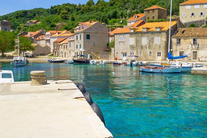 Luxury Private Elaphiti Islands boat tour from Dubrovnik - Brsecine (Sikirica beach) stop: calmer coast time