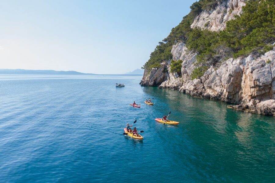 Makarska: Guided Sea Kayaking Tour with Snorkeling Stop - A Kayak-First View of Makarska and the Biokovo Mountains