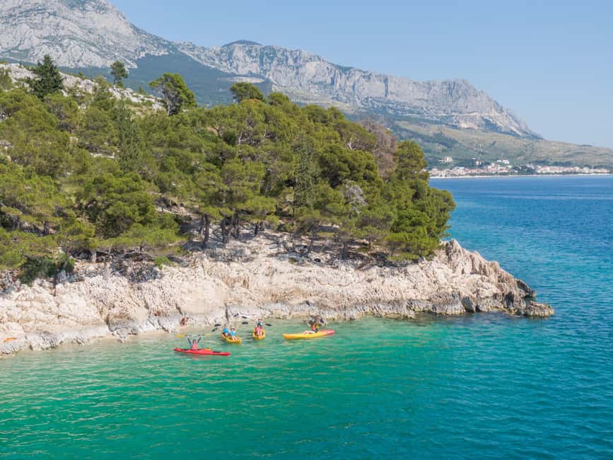 Makarska: Guided Sea Kayaking Tour with Snorkeling Stop - Starting From the Small Beach by Restaurant Lavander