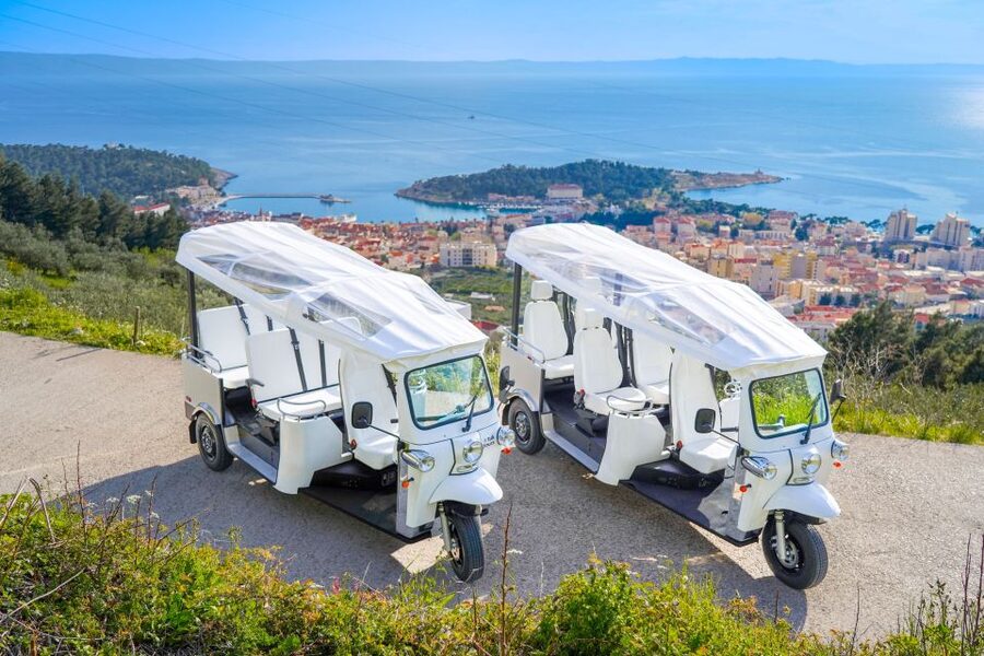 Makarska: Skywalk Tuk-Tuk Tour with Skip-the-Line Ticket - Skywalk Biokovo: glass over the sea, with time to take it all in