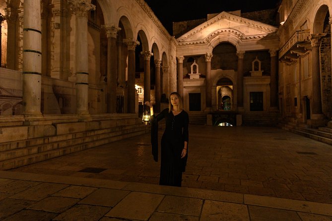 Nocturnal Tours Trogir & Split - Soul of the Old Split Tour - Stop 3: Grgur Ninski statue and the human scale of art