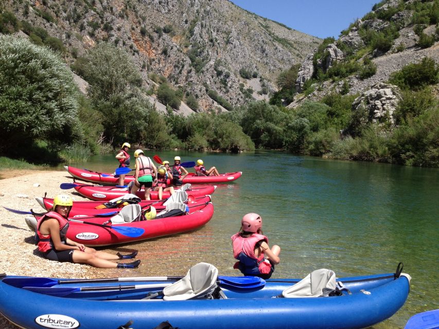 Obrovac: Rafting or Kayaking on the Zrmanja River - Nature park fee and included gear: where the value actually comes from