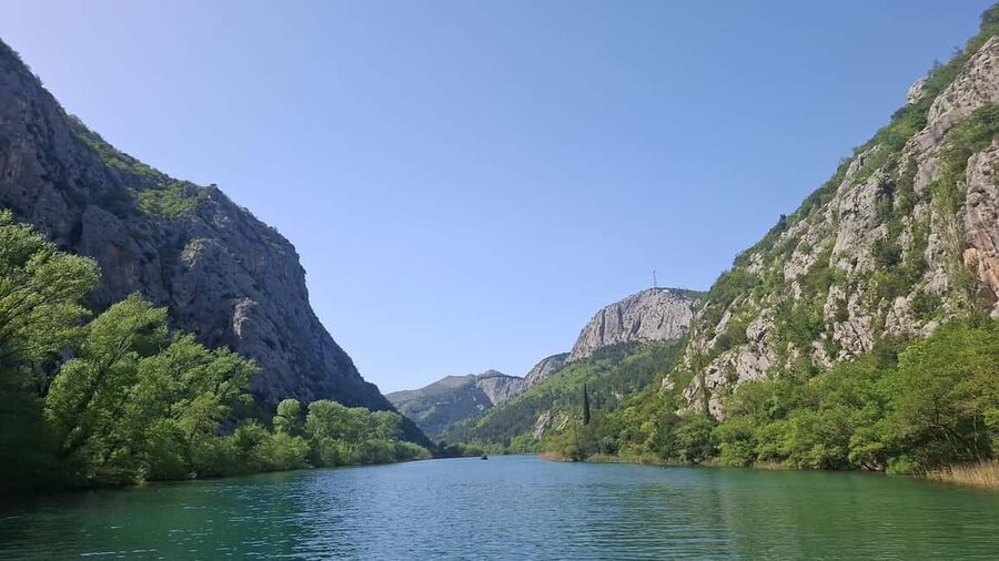 Omiš, Croatia: Cetina River Glassboat Cruise And Beer Garden - Price and value: is $24 worth it in Omiš?