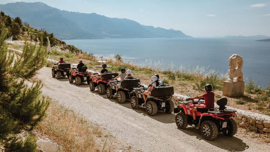 Omiš/Split Expedition: 65 km Quad Tour to Hidden Waterfalls - Meeting point in Omiš: where your ride starts and ends