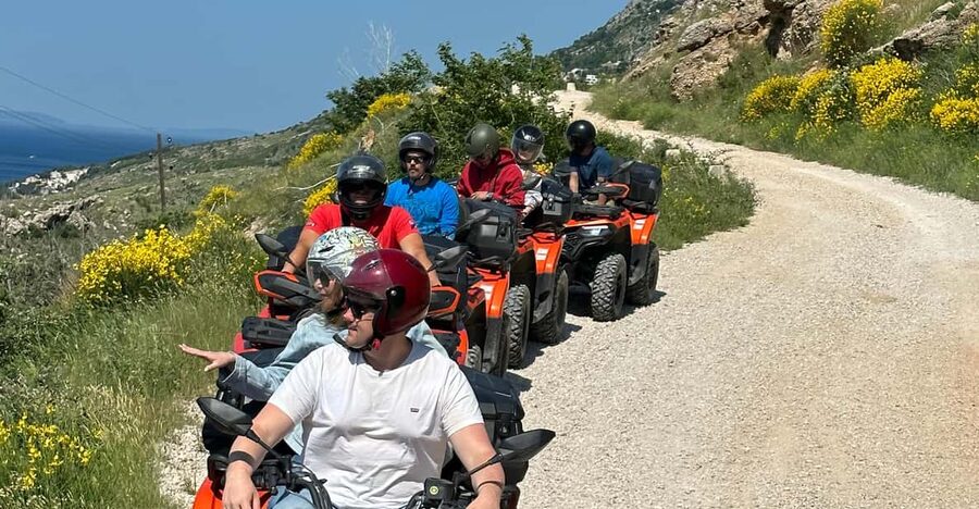 Omiš/Split Expedition: 65 km Quad Tour to Hidden Waterfalls - Mimice Old Village and the open-air stone sculpture park