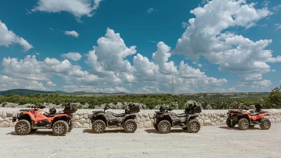 Omiš/Split Expedition: 65 km Quad Tour to Hidden Waterfalls - The quad bikes, helmets, and safety details that actually matter