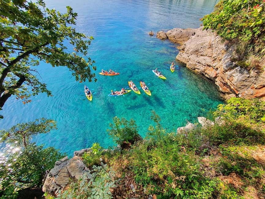 Opatija: Cliffs and caves kayak adventure - Paddle to Devil’s Rock: Stories Along Opatija’s Coastline