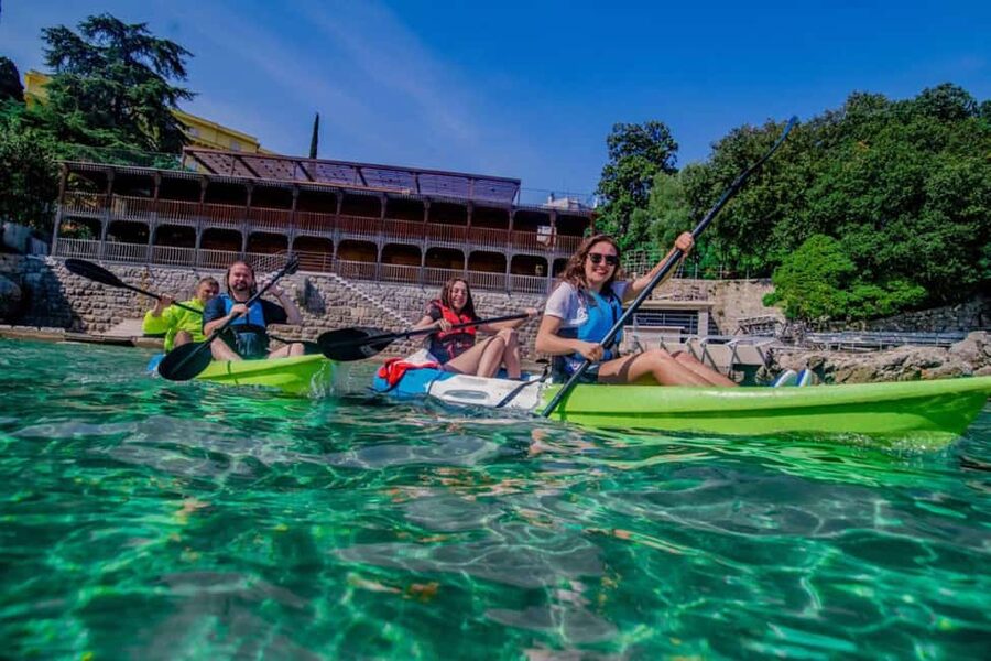 Opatija: Explore kayak adventure - Slatina Beach Start, the Place You’ll Actually Remember