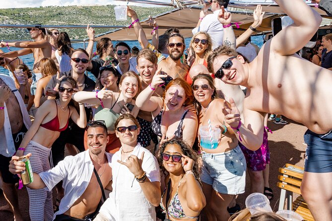 Out to Sea Split Boat Party w/ Blue Lagoon Swim, Dj & Afterparty - Bars, WiFi, Hosts, and the Little Details That Reduce Stress