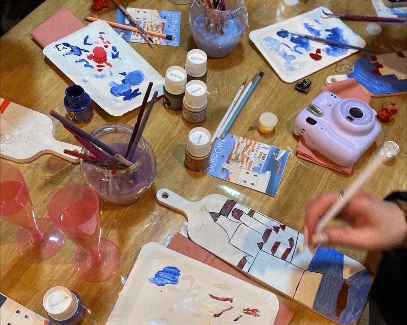 Paint, Sip, and Savor Local Flavors: Unique Local Experience - How the painting session actually runs
