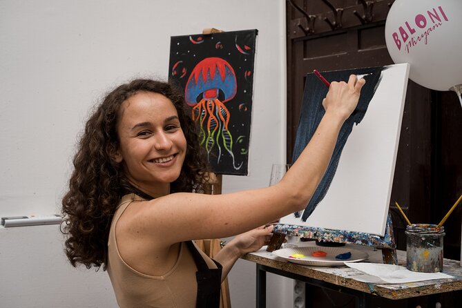 Painting party at Art Bottega - Paint & Wine Studio in Split - Studio vibe: cozy, social, and beginner-proof