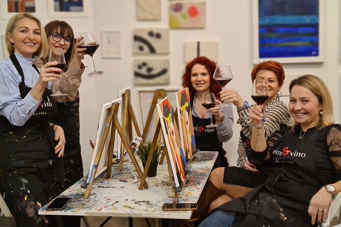 Painting party at Art Bottega - Paint & Wine Studio in Split - Price and value: what 45.86 buys you
