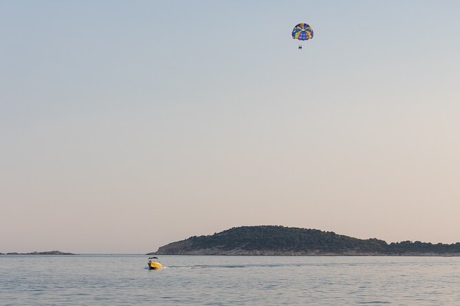 Parasailing in Cavtat - Pictures, music, and the simple joy of being a little silly