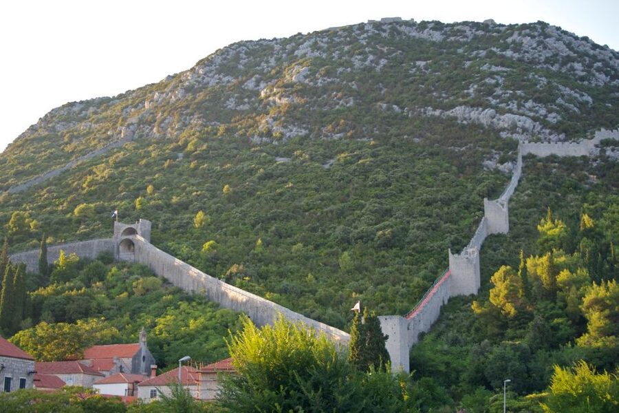 Peljesac Peninsula & Korcula Island Day-Trip from Dubrovnik - Leaving Dubrovnik: Bridge views and the Pelješac drive
