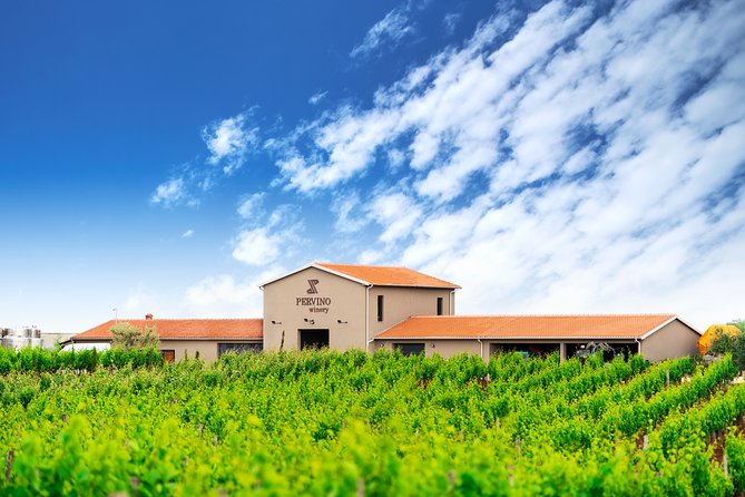 PERVINO - Wine tasting - Setting and vibe, covered patio or garden-like calm