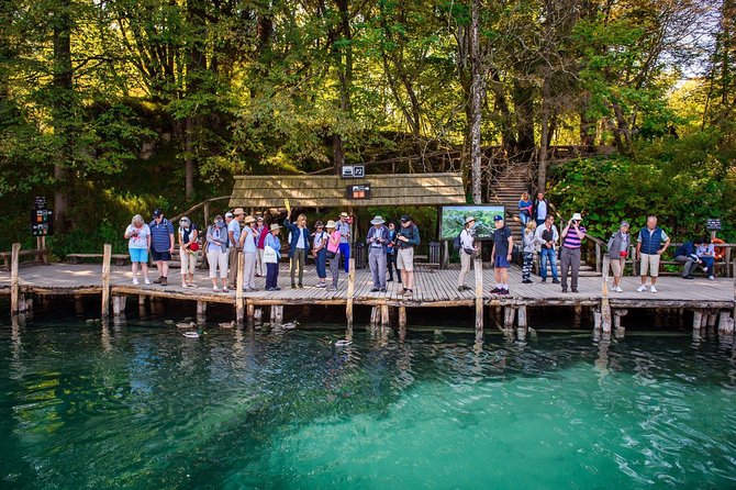 Plitvice Lakes - Day Tour with Boat Ride - TICKETS RESERVED - Boat Ride and Train Ride: The Scenic Break You Will Appreciate