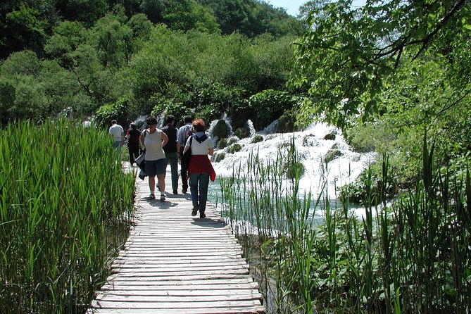 Plitvice Lakes Day Trip from Zadar and Biograd - Train ride plus electric boat on the 16 interconnected lakes