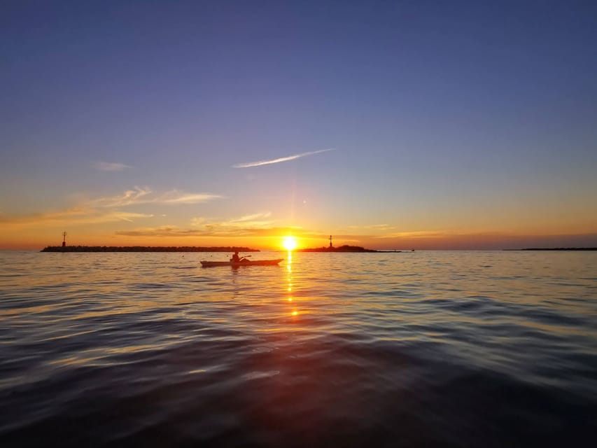Poreč: Sea Kayaking Sunset Tour - Your guide can make or break it, and this tour aims for exactly that