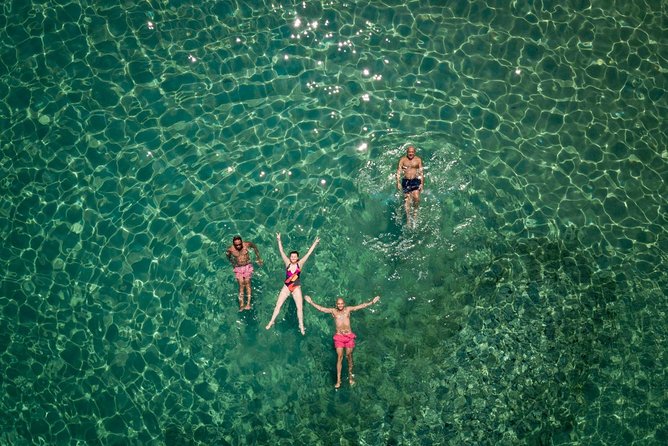 Private Blue Cave 5 Islands Tour from Trogir - Stiniva Cove: a swim on a dramatic beach