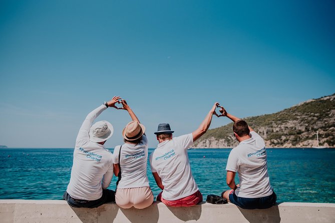 Private Blue cave, Mamma Mia and Hvar, 5 islands tour from Trogir - Stiniva Cove: a sea-only cove with time for a swim