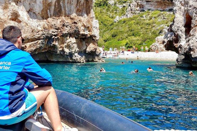Private Blue cave, Mamma Mia and Hvar, 5 islands tour from Trogir - Srebrena beach photo pass and the Budikovac Blue Lagoon plan