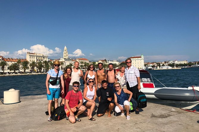 Private Blue Lagoon and island Solta speedboat tour - FULL DAY - Meeting Point in Split and How the Day Flows