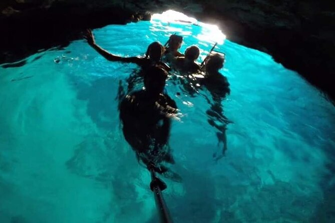 Private boat tour - caves, snorkeling, bays and beaches - Snorkeling time that fits a half-day itinerary