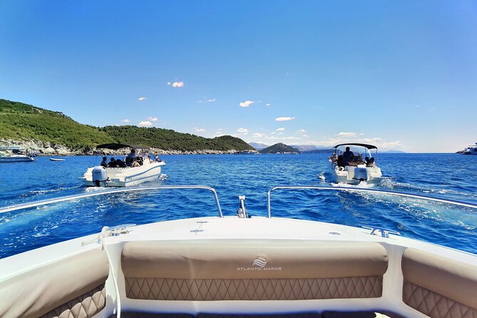 Private boat Tour - Dubrovnik Old Town and Elaphite islands - Elaphite islands and the Blue Cave stop that frames the day